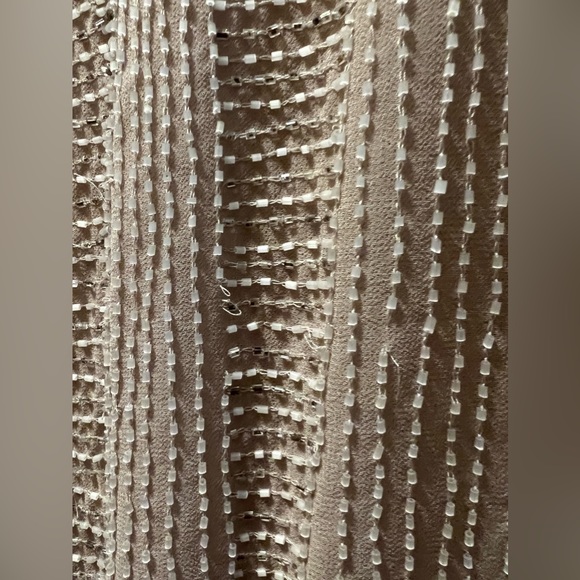 Blush pink Mercer & Madison beaded top size L - Picture 2 of 4